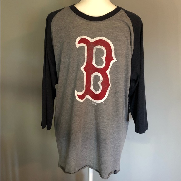 NWT- ‘47 Brand- Medium -Boston Red Sox Raglan - Picture 2 of 9
